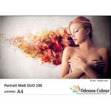 Фотохартия А4 (210x297) - PORTRAIT MATT DUO 230 гр. - 50 листа